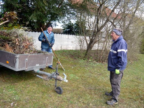 Sauber um die Kirche 2022